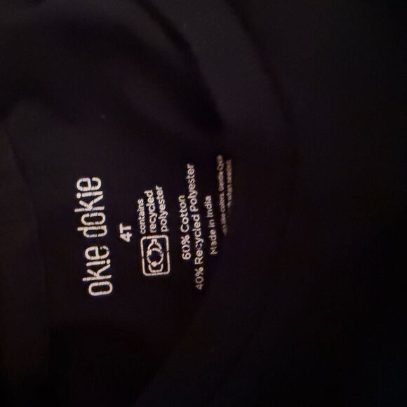 Okie Dokie Black Tee - Picture 4 of 4